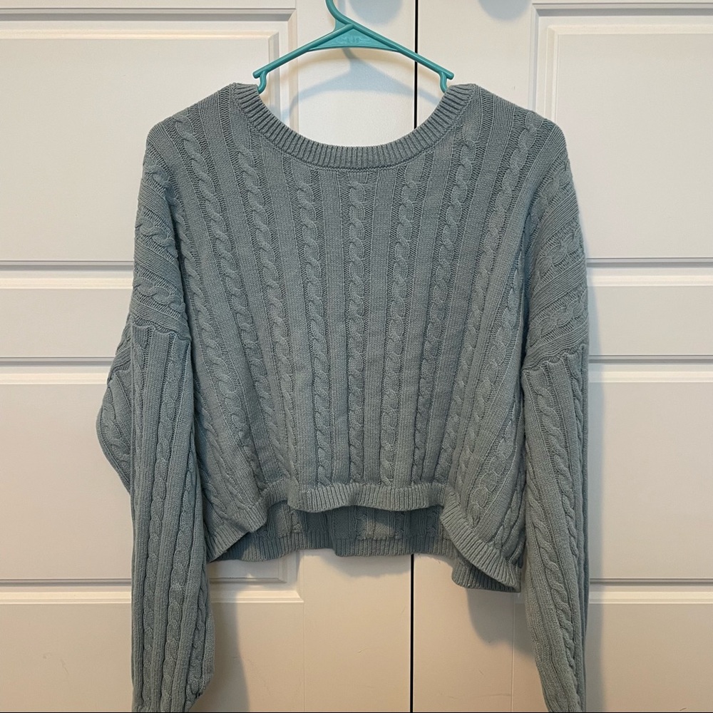 Cotton On teal sweater